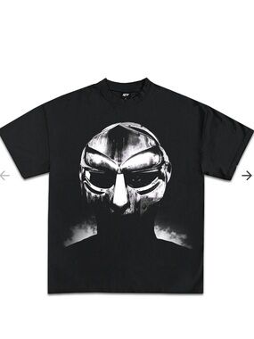MF Doom Graphic Mask Short-Sleeve Tee - Black